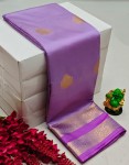 Premium Soft Silk Saree - Purple